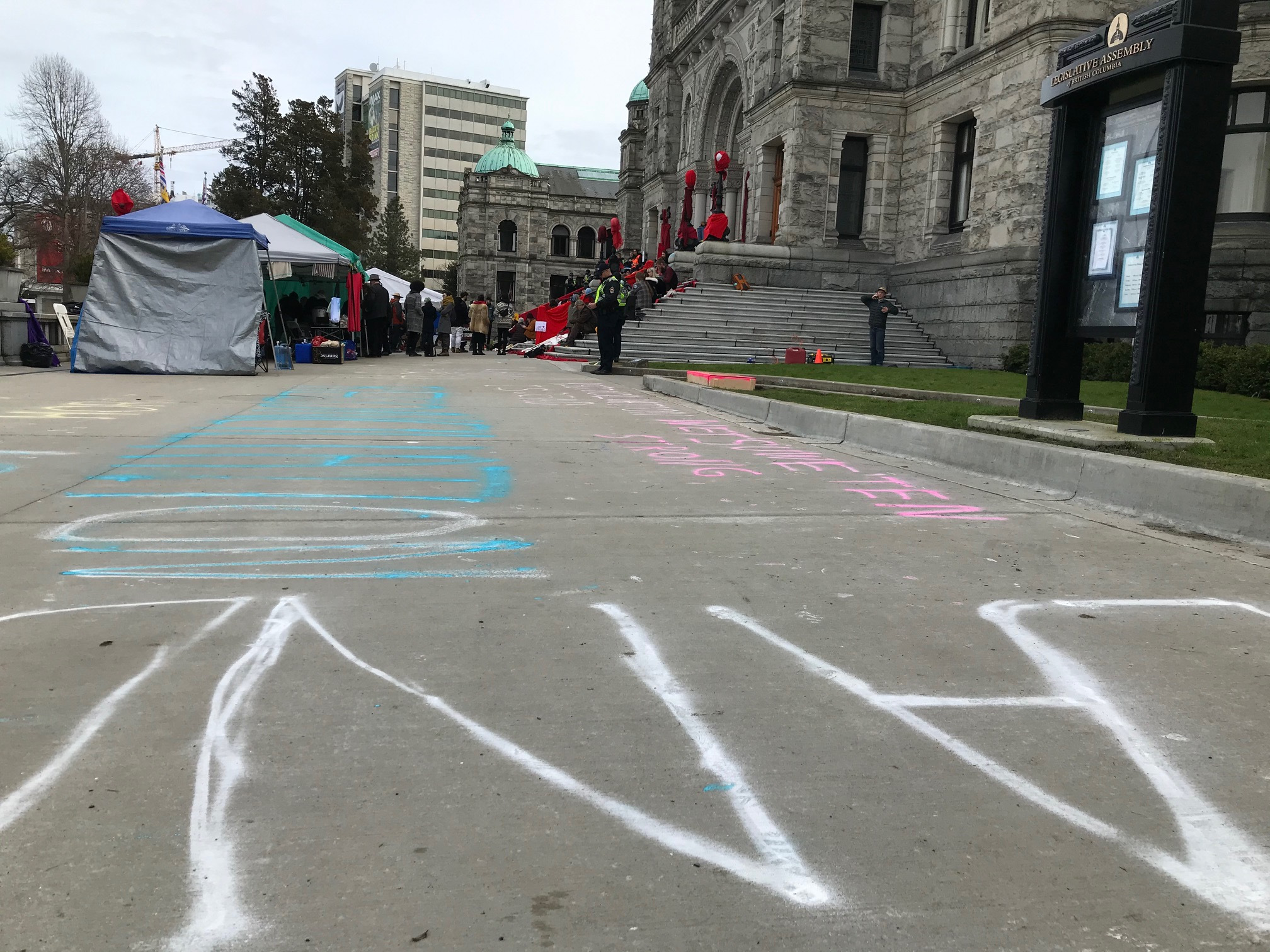 building on chalk